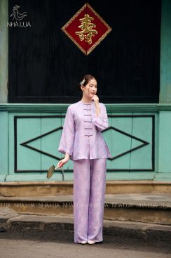 Pháp phục Tử Yên Chất lụa Tơ Tằm Cao Cấp Nhà Lụa