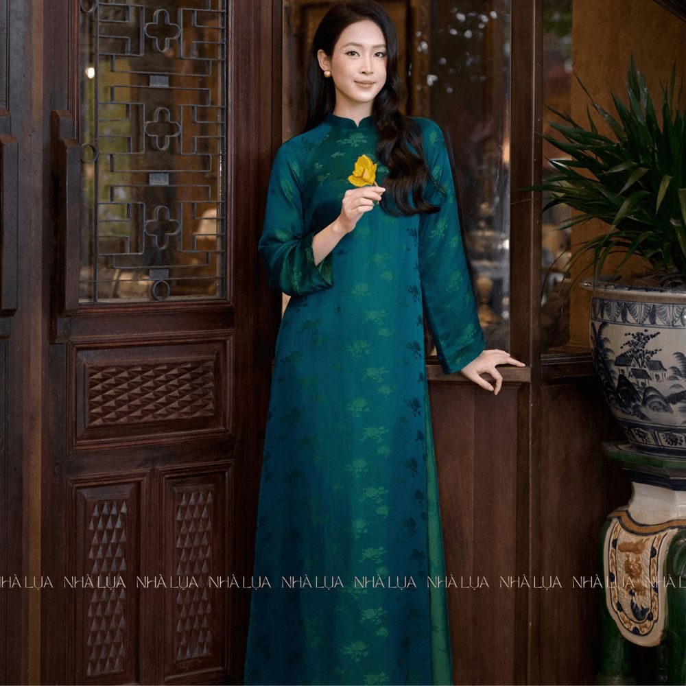 Áo Dài Phương Lam Lụa Tơ Tằm Nhà Lụa