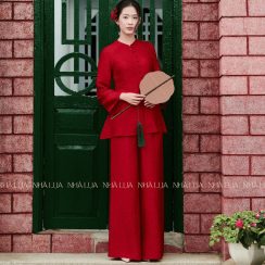 Pháp Phục An Nhã Màu Đỏ
