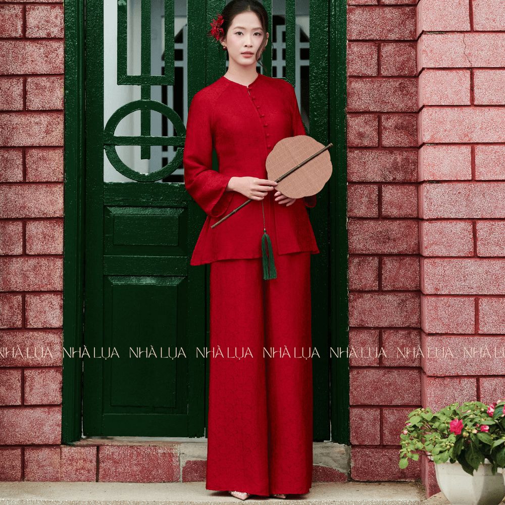 Pháp Phục An Nhã Màu Đỏ