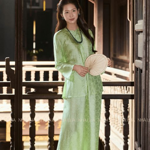 Pháp Phục An Nhã Màu Xanh Lá