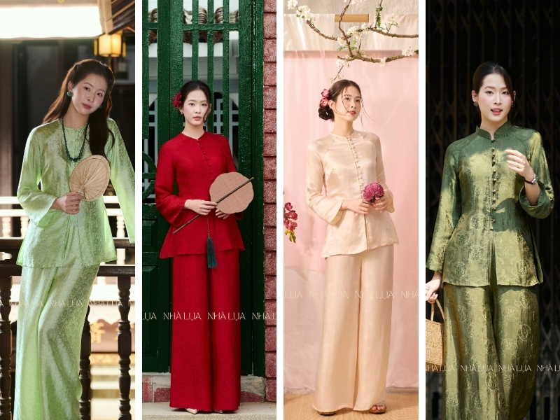 Những mẫu pháp phục làm từ chất liệu lụa tơ tằm cao cấp của Nhà Lụa mang đến cảm giác dễ chịu và vẻ ngoài sang trọng