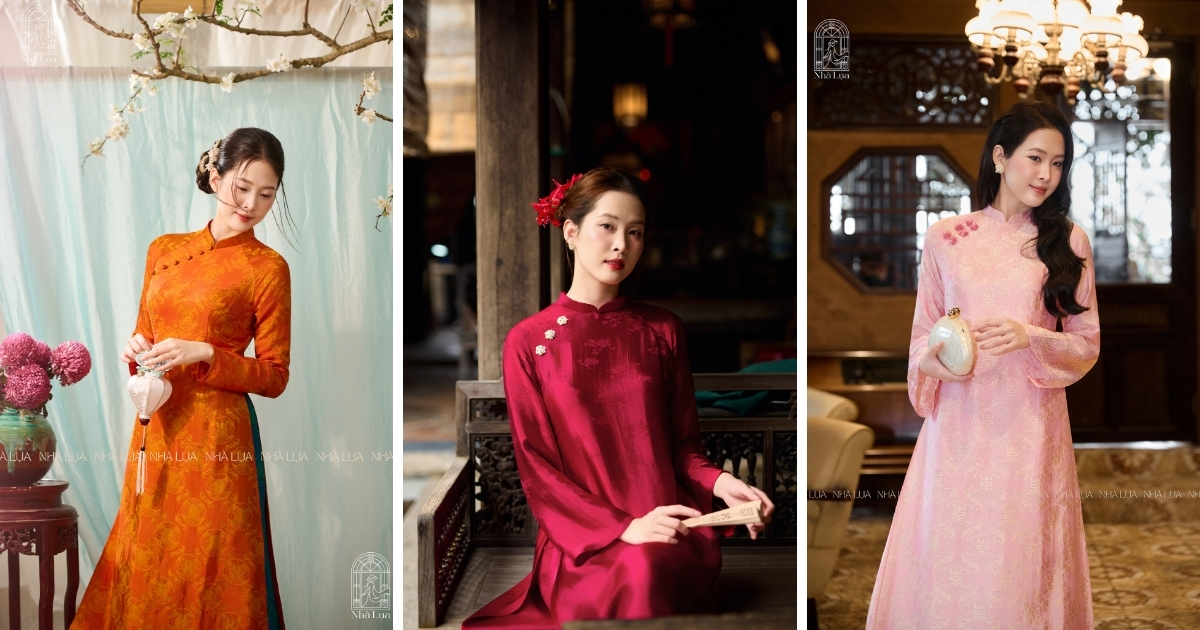 Áo Dài Lụa Tơ Tằm Nhà Lụa - Vẻ Đẹp Phụ Nữ Việt Qua Từng Sợi Tơ