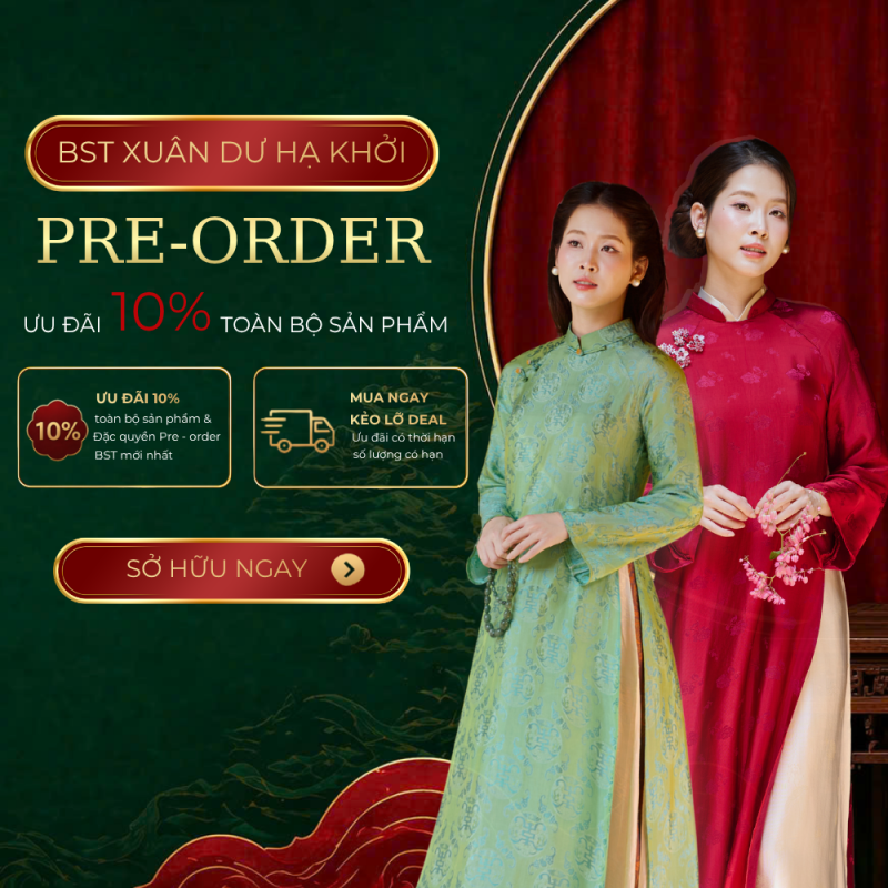 PRE-ORDER bộ sưu tập Xuân Dư Hạ Khởi