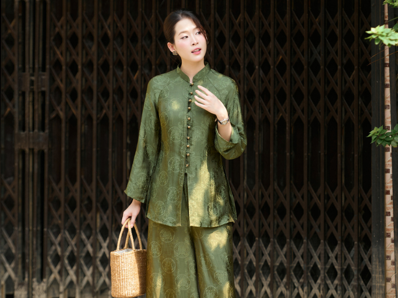 Pháp Phục Làm Bằng Lụa tơ tằm tự nhiên