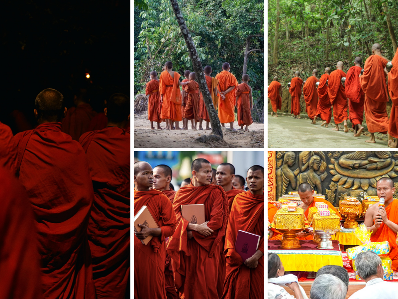 Pháp phục Phật giáo thuộc Tông Phái Nam Tông (Theravāda) 