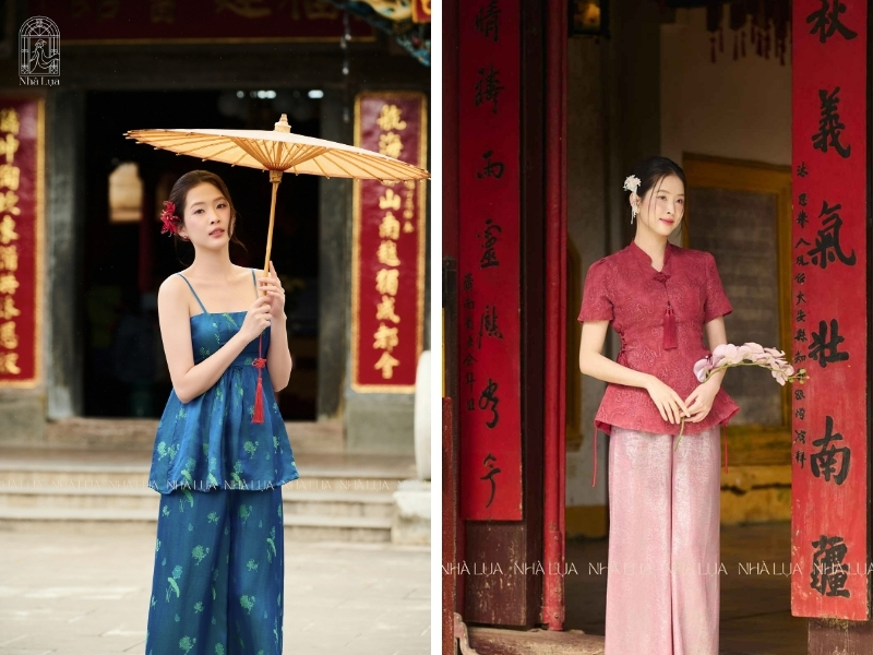 Set Bộ Cách Tân Nhà Lụa