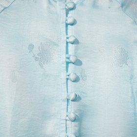 ảnh chụp cận chất pháp phục diệu an Nhà Lụa màu xanh