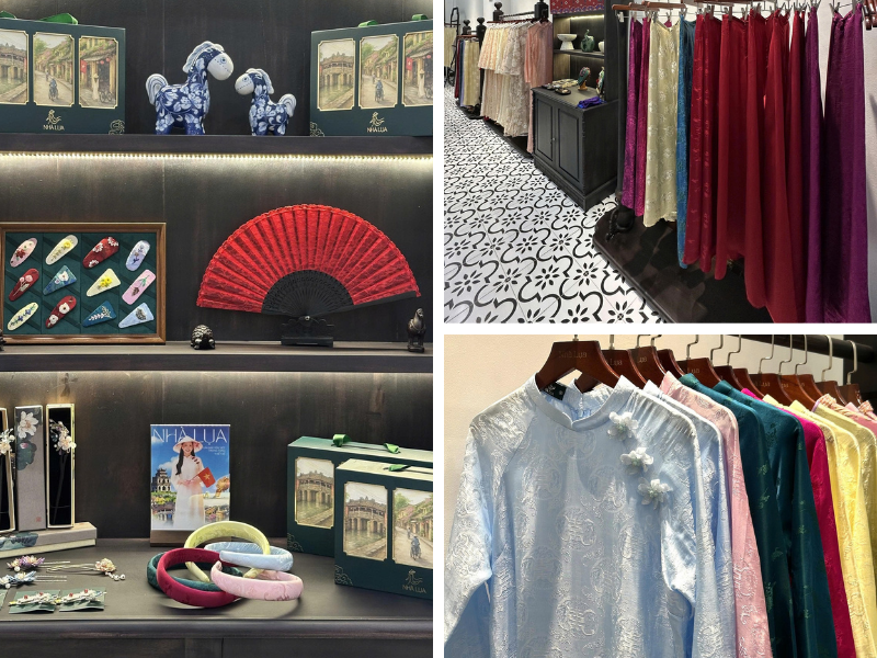 Nhà Lụa là thương hiệu thời trang chuyên dòng sản phẩm áo dài và pháp phục lụa tơ tằm cao cấp uy tín tại Hà Nội.