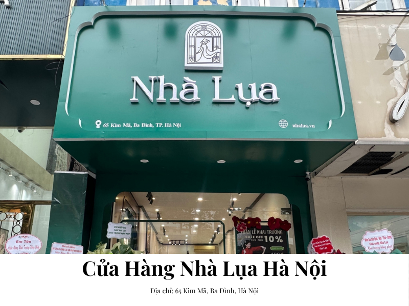 Cửa hàng Nhà Lụa Hà Nội chuyên dòng sản phẩm pháp phục lụa tơ tằm cao cấp