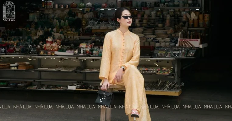 Chọn pháp phục cho dịp lễ Phật giáo_ 5+ Mẫu lụa tơ tằm Nhà Lụa