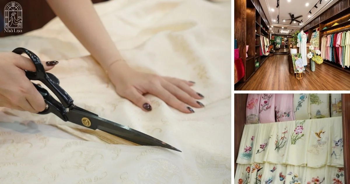 Đặt May Váy Lụa Tơ Tằm Thiết Kế Riêng Trải Nghiệm 5 Bước Tinh Tế Tại Nhà Lụa