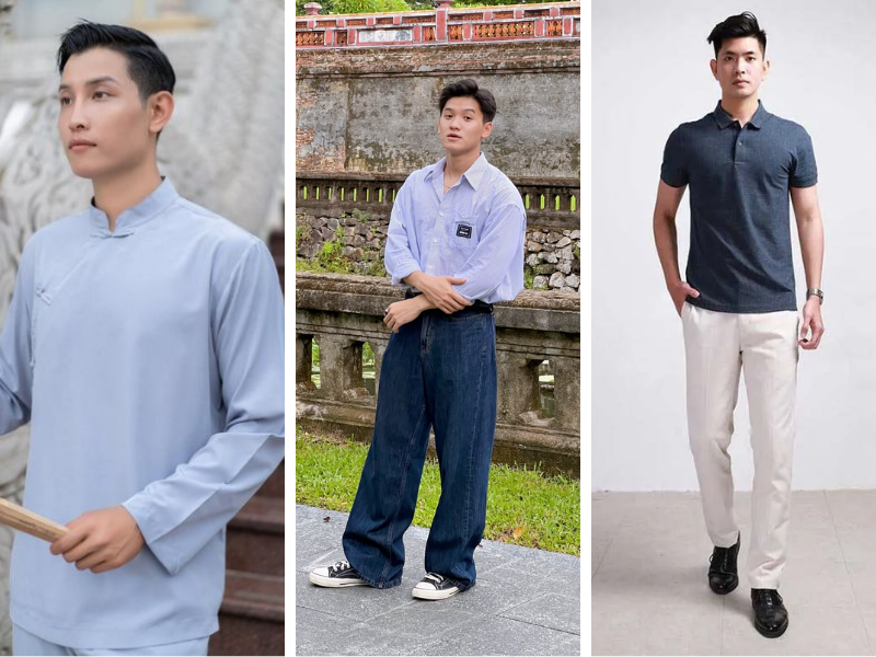 Gợi ý trang phục đi chùa cho nam giới kín đáo, thanh lịch 