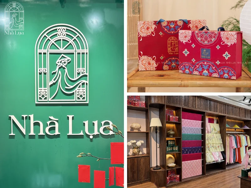 Nhà Lụa cung cấp đa dạng các sản phẩm lụa và hỗ trợ đóng gói hộp quà chỉn chu, đẹp mắt để làm quà tặng