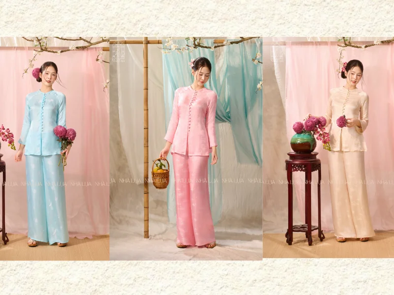 Pháp phục nữ mặc ở nhà thoải mái, nhẹ nhàng, vẫn giữ sự thanh tịnh