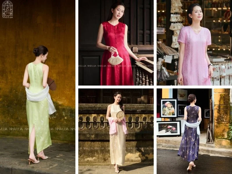 Đường may đều đẹp, phom dáng chuẩn và từng chi tiết được hoàn thiện chỉn chu mới tạo nên một chiếc váy thật sự cao cấp.
