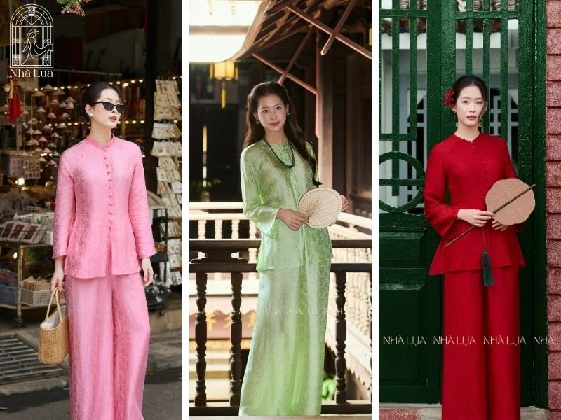Các Mẫu Pháp Phục Lụa Tơ Tằm Tại Nhà Lụa