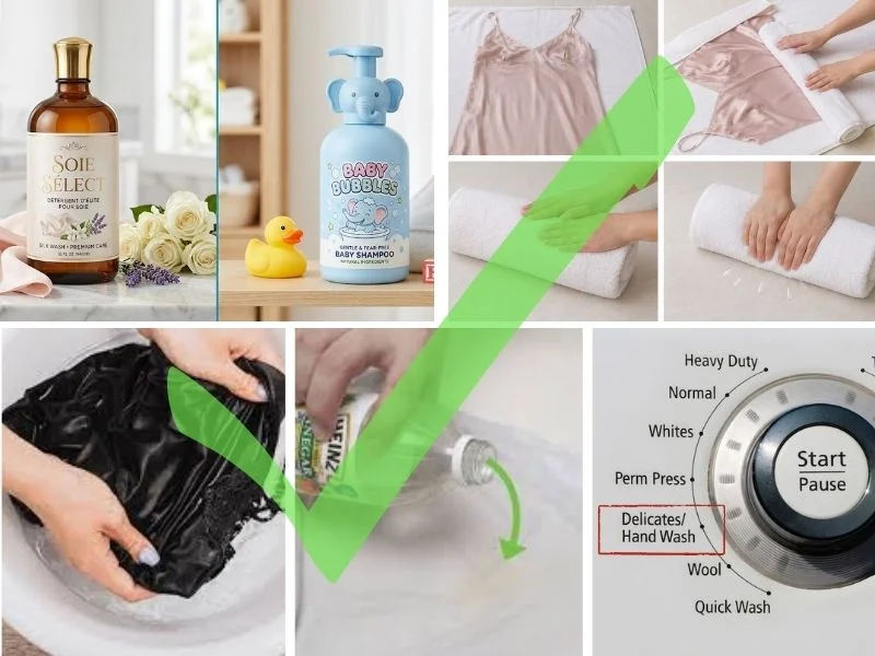 Hướng dẫn giặt đồ lụa đúng cách tại nhà