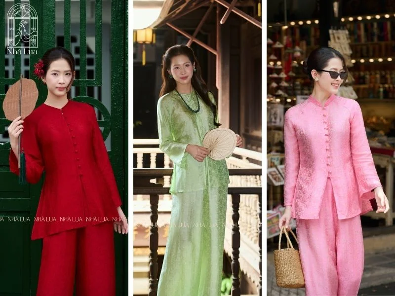 Pháp phục Nhà Lụa đa dạng màu sắc thanh tịnh, thiết kế kín đáo, thoải mái và vô cùng tiện dụng