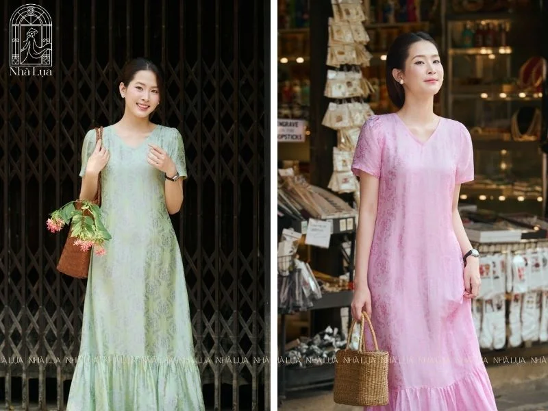 Chất Liệu Lụa Tơ Tằm Mang Lại Sự Thoáng Mát Khi Mặc