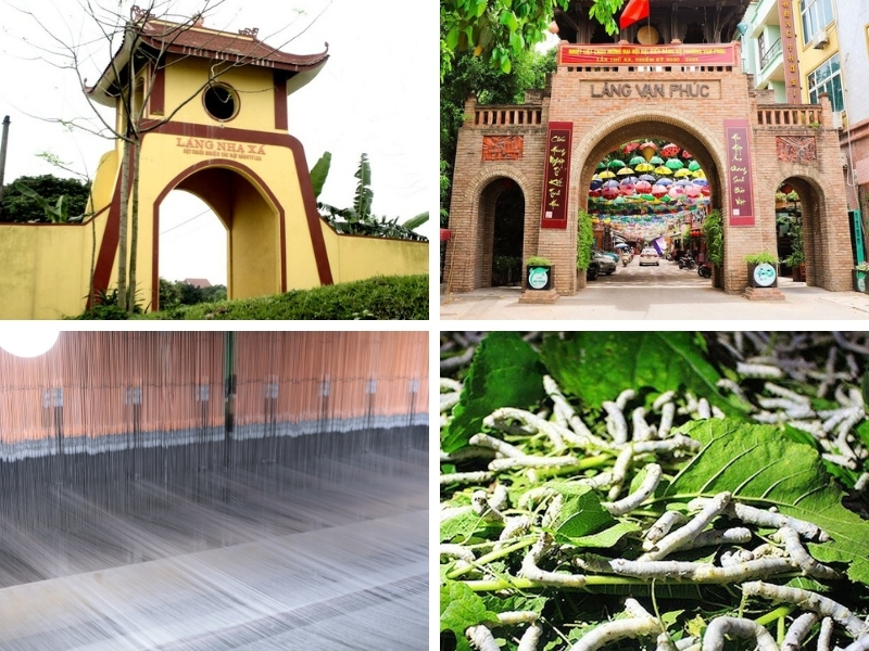 Nghề làm lụa tơ tằm của người Việt đã có từ hàng trăm năm