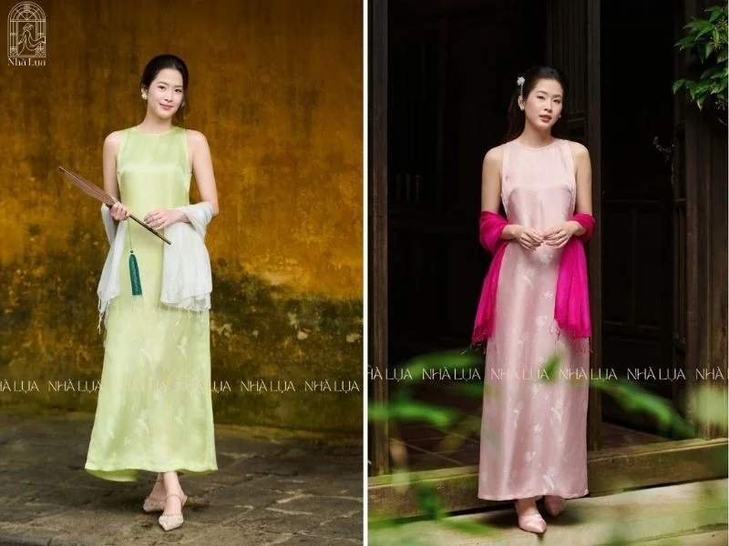 Váy lụa tơ tằm Uyển Thanh - một thiết kế thanh lịch cho những ngày đi làm nhẹ nhàng của nàng