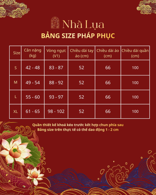 Pháp Phục Diệu An Màu Hồng- Lụa Tơ Tằm Cao Cấp