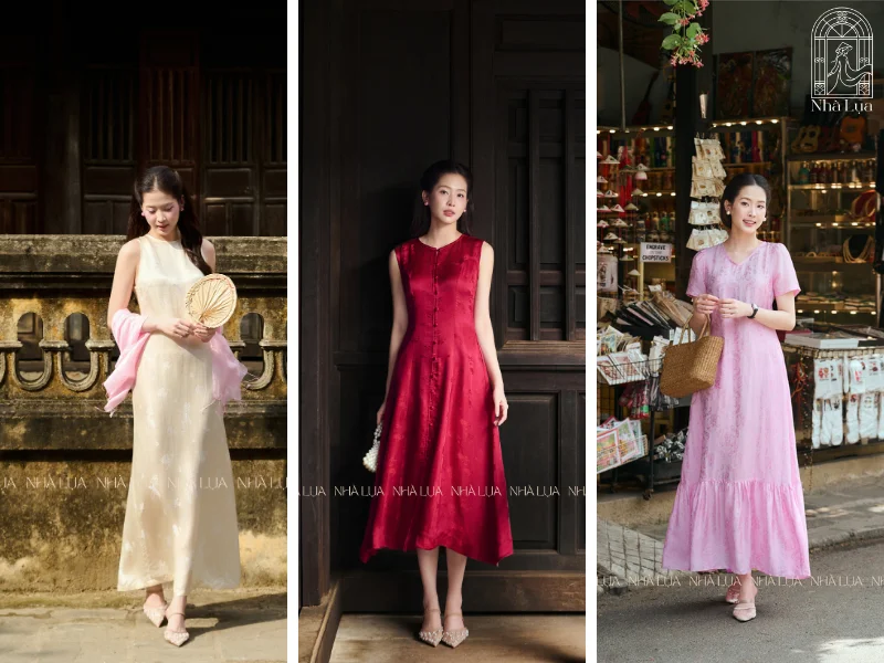 Mang nhiều hơn 2 bộ váy lụa để xoay vòng lúc cần thiết.