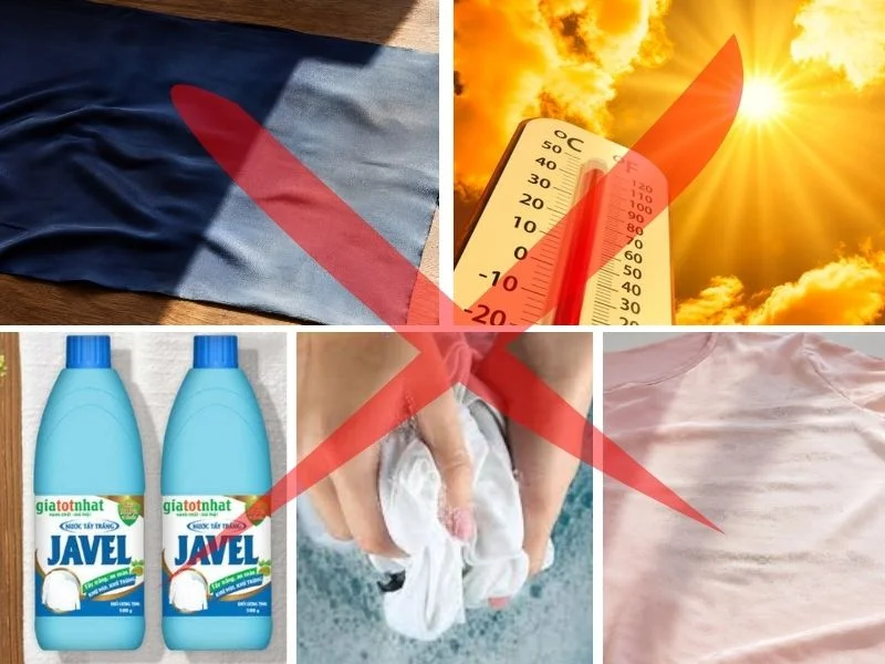 Các cách phòng tránh giúp bảo vệ lụa tơ tằm bền lâu