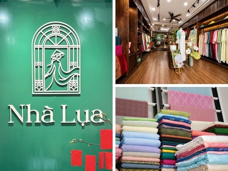 Đồ lam Nhà Lụa nổi bật với chất lụa tự nhiên, may bền chắc và có dịch vụ may đo theo số đo riêng