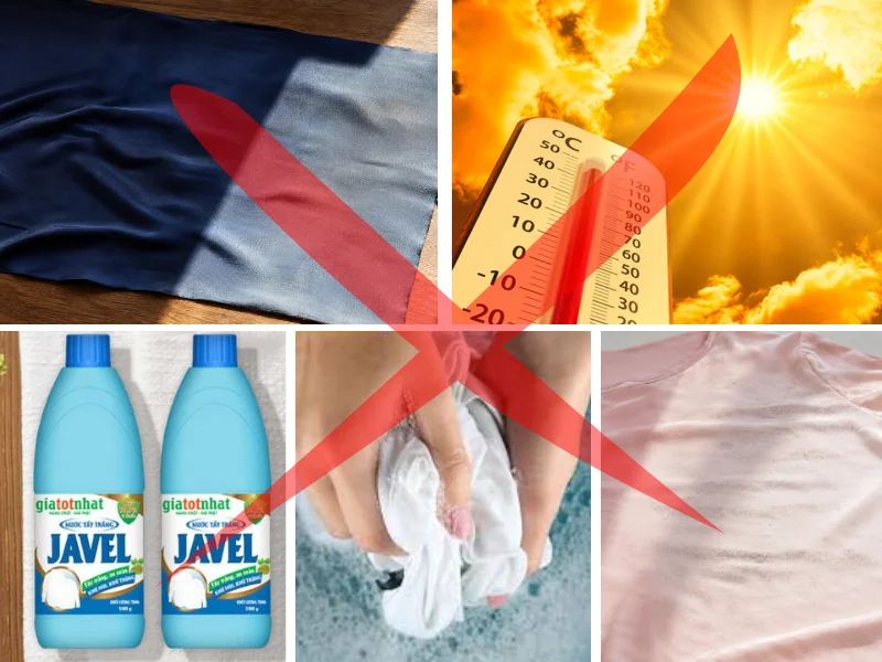 Những điều cần tránh để bảo quản lụa tơ tằm bền lâu