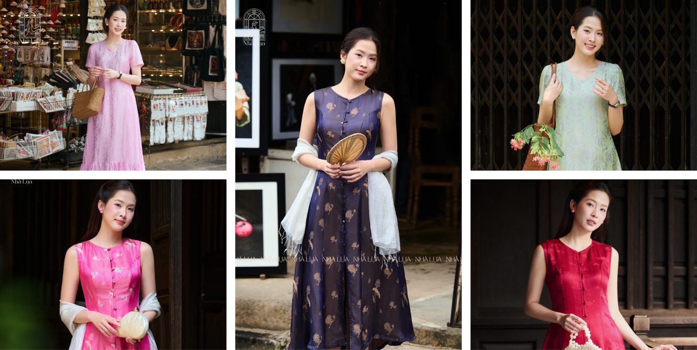 Váy Lụa Du Lịch Nhẹ Như Gió, Không Nhăn Cả Chuyến Đi