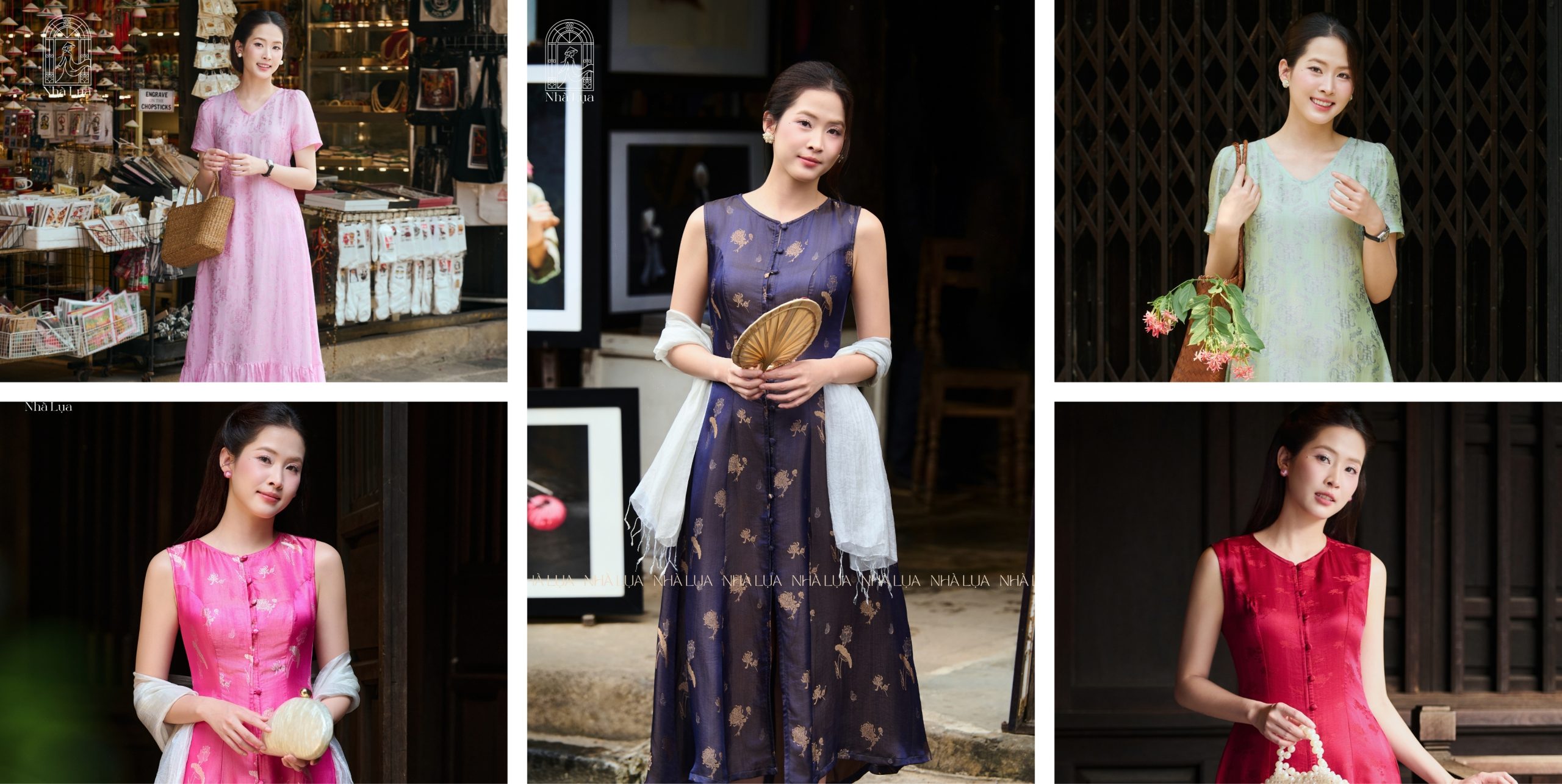 Váy Lụa Du Lịch Nhẹ Như Gió, Không Nhăn Cả Chuyến Đi
