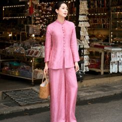 Pháp Phục Hồng Ân – Lụa Tơ Tằm Cao Cấp, Trang Nghiêm & Thanh Tịnh