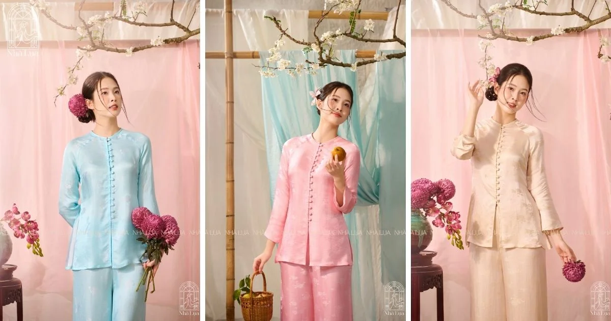 Đồ Lam Cho Nữ Trung Niên Tuổi 40-60_ Kiểu Dáng Nào Đẹp, Sang Trọng Và Kín Đáo