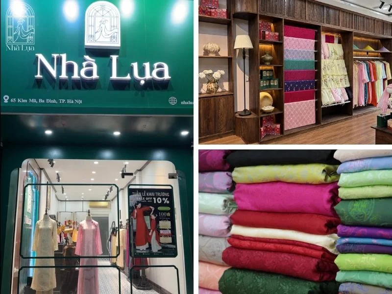 Ghé ngay Nhà Lụa để chọn cho mình bộ trang phục lụa tơ tằm ưng ý trước chuyến đi Đà Nẵng, có showroom tại Đà Nẵng và Hà Nội hoặc đặt hàng online tiện lợi.