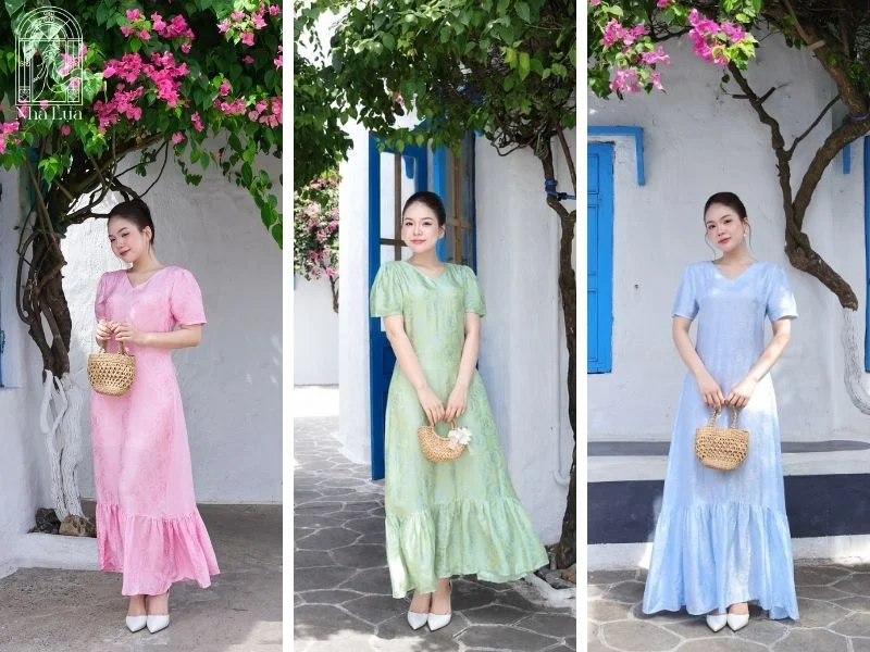 Lựa chọn váy lụa phù hợp với vóc dáng sẽ giúp tôn ưu điểm, che khuyết điểm và mang lại vẻ ngoài thanh thoát, tự tin hơn