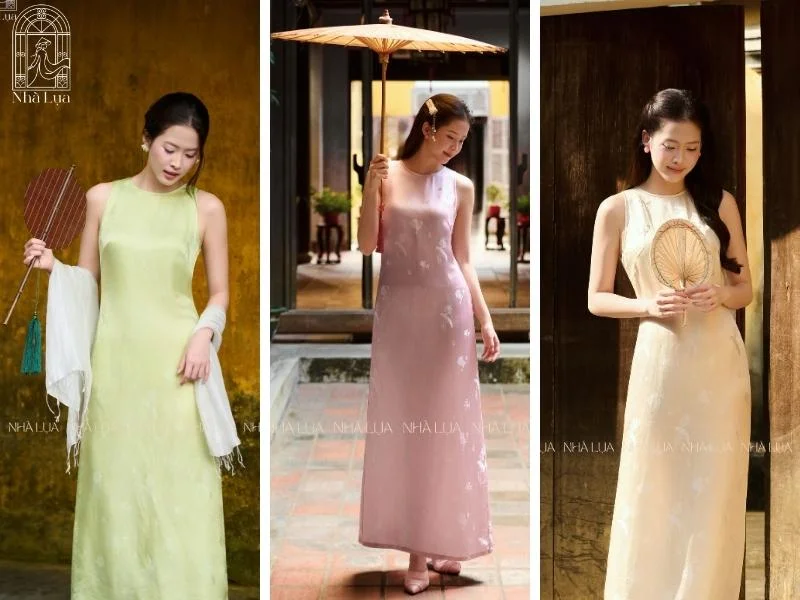 Váy lụa Nhà Lụa thoáng mát, thấm hút tốt, nhẹ nhàng và nhanh khô, hoàn toàn đáp ứng mọi tiêu chí trang phục cho chuyến đi Phú Quốc dưới nắng biển.