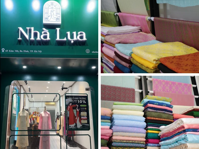 Các sản phẩm lụa tơ tằm Nhà Lụa được dệt thủ công, thiết kế tinh tế và sản xuất giới hạn, mang lại vẻ thanh lịch, thoáng mát và độc đáo cho người mặc.