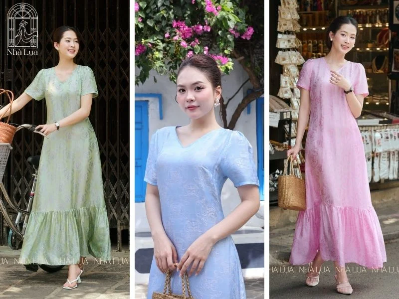 Một mẫu váy maxi đi biển phù hợp sẽ giúp tôn dáng, che khuyết điểm nhẹ nhàng và khiến người mặc tự tin hơn trong từng chuyển