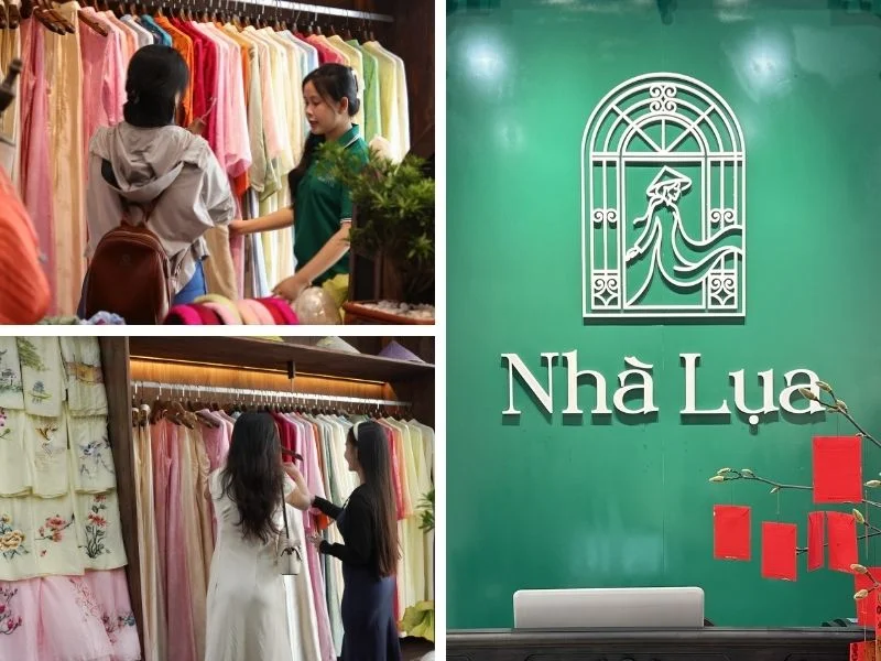 Pháp phục Nhà Lụa từ chất liệu lụa Nha Xá tự nhiên, mang lại cảm giác nhẹ bẫng, thoáng mát và trang nghiêm chốn thiền môn