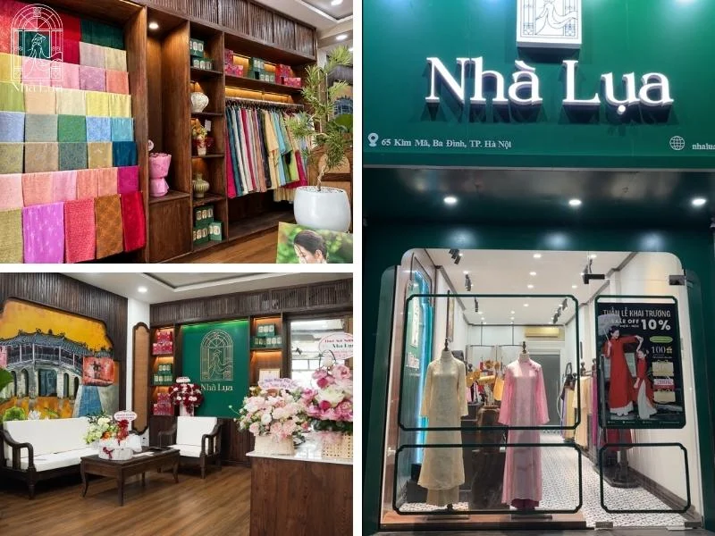 Nhà Lụa tư vấn tận tình, giúp bạn chọn đúng mẫu trang phục lụa tơ tằm phù hợp qua showroom tại Đà Nẵng, Hà Nội hoặc đặt hàng online qua website.