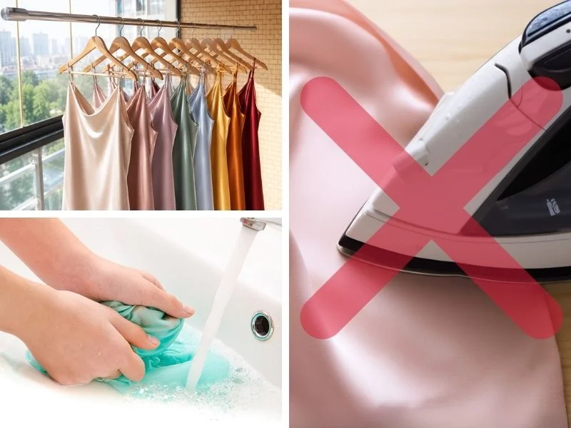 Các bước bảo quản váy lụa đúng cách sẽ giúp trang phục giữ màu, mềm mại và bền dáng lâu hơn