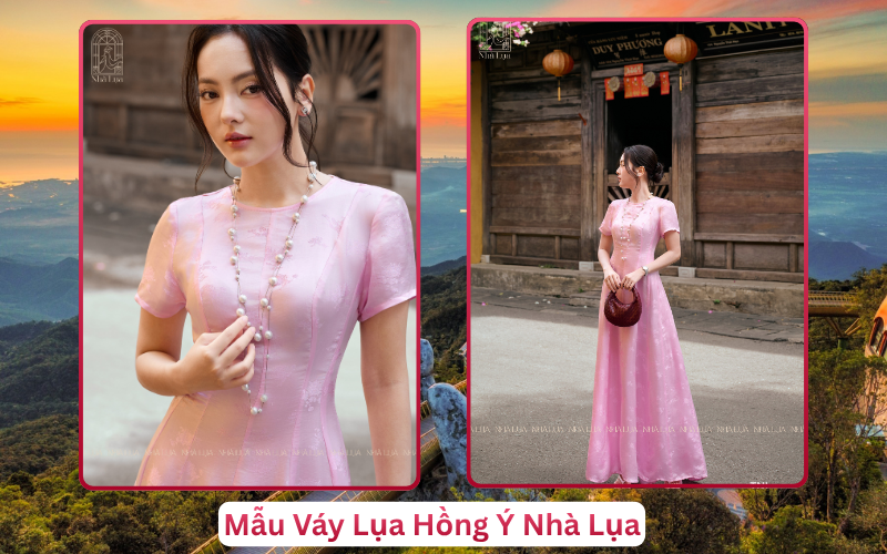 Two women in elegant traditional dresses