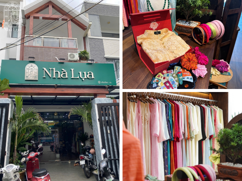 Ghé showroom Nhà Lụa hoặc liên hệ tư vấn trực tuyến để được hỗ trợ phục hồi và chăm sóc áo dài lụa