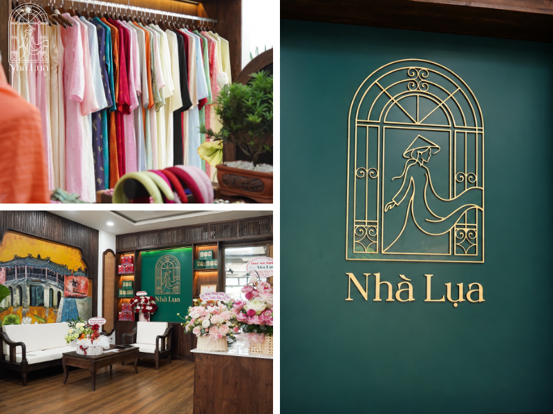 Tìm nơi mua áo dài trắng chất lượng, Nhà Lụa là điểm đến tin cậy với đa dạng mẫu lụa tơ tằm từ trơn thanh lịch đến thêu tay tinh xảo, có mặt tại Đà Nẵng và Hà Nội.