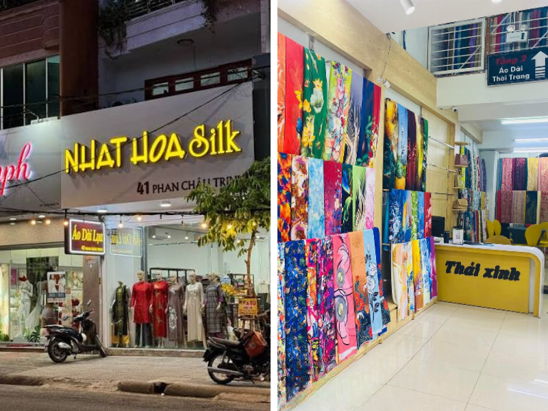 Nhóm showroom pháp phục lụa cao cấp tại Đà Nẵng còn ít, nhưng là lựa chọn đáng tin cậy khi cần lụa tơ tằm thật, phom dáng thanh tịnh và chất lượng xứng đáng để mặc hoặc làm quà.