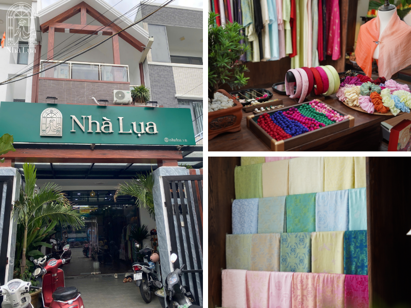 Nhà Lụa là shop pháp phục cao cấp tại Đà Nẵng, dùng lụa Nha Xá tơ tằm thật, thiết kế thanh tịnh, thoáng mát và được tư vấn trực tiếp.