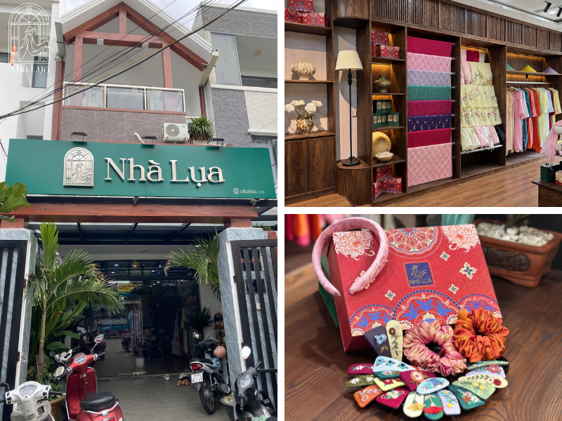 Mỗi vóc dáng phù hợp với một kiểu cổ áo dài riêng, hãy ghé showroom Nhà Lụa để được tư vấn trực tiếp hoặc đặt hàng online, giao hàng toàn quốc và đổi size trong 3 ngày