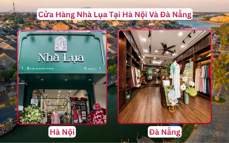 Địa điểm cửa hàng Nhà Lụa nơi có thể tìm thấy mẫu váy lụa cho câu hỏi đi Hội An mặc gì